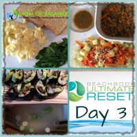 Ultimate Reset Day 3: The Relief (ah, today was so much easier)